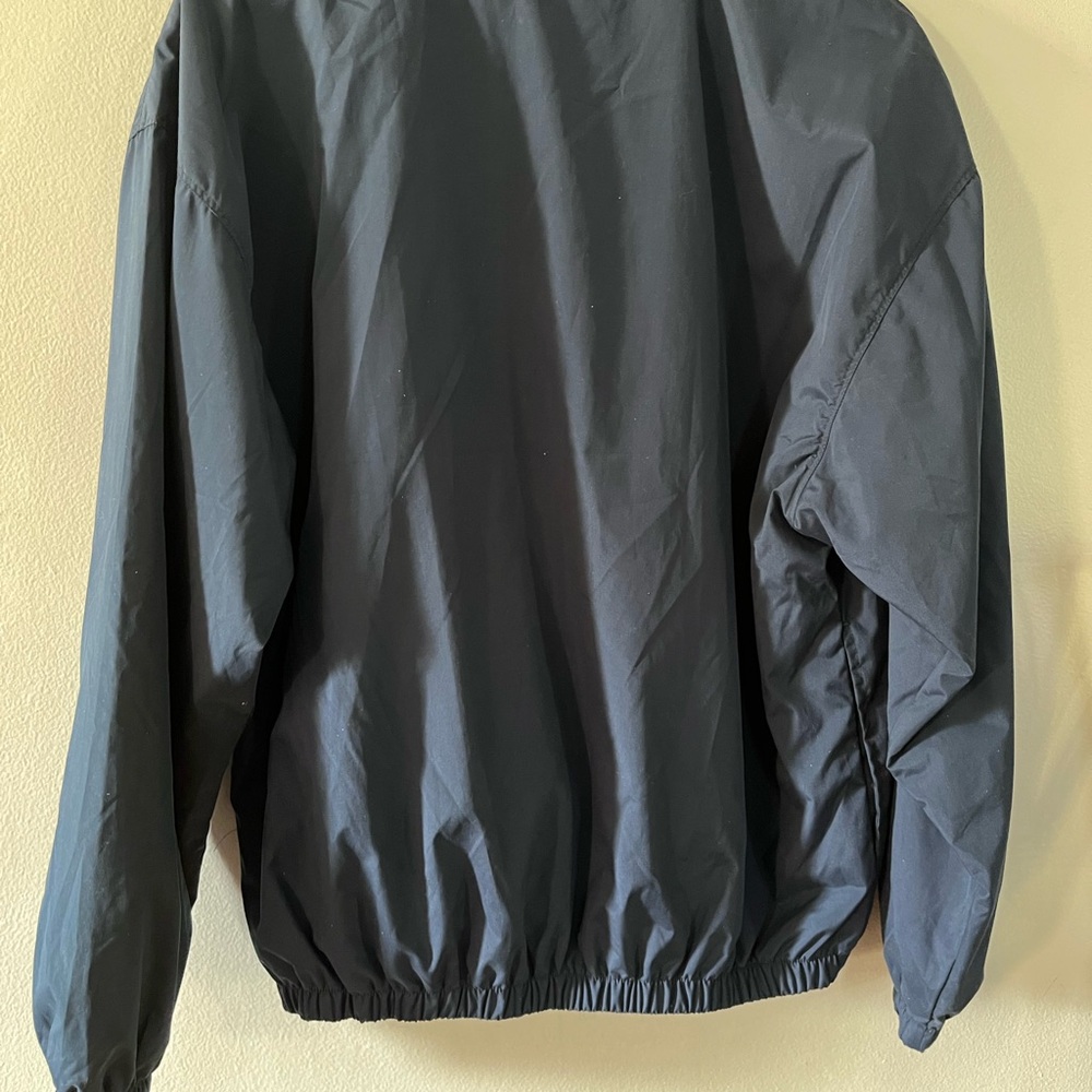Hard Rock Cafe Black Embroidered Windbreaker Pullover Jacket Unisex - Picture 4 of 5